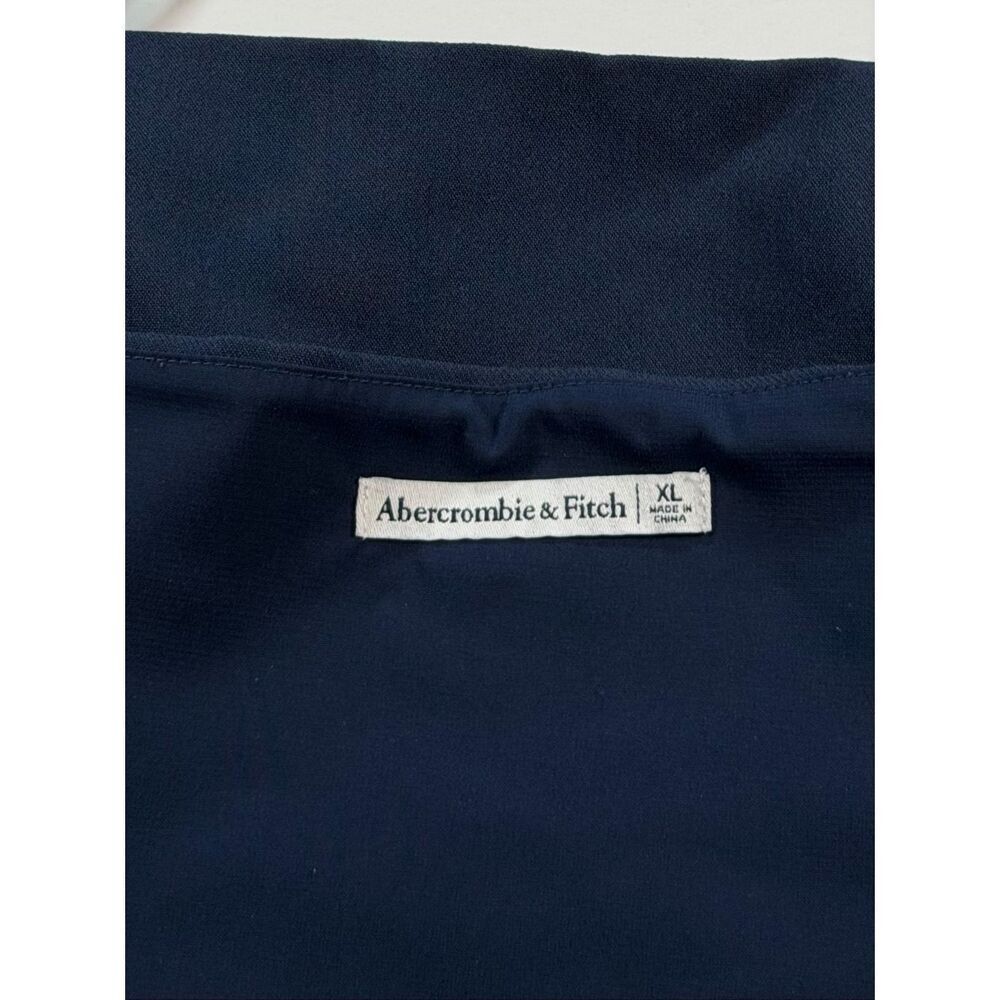Abercrombie & Fitch Corset Top Navy Blue Co-Ord Size XL Structured Adjustable - Picture 7 of 12